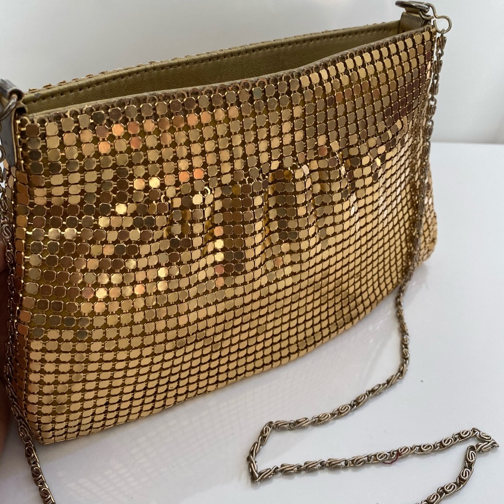 Gold Sequin Evening Bag
